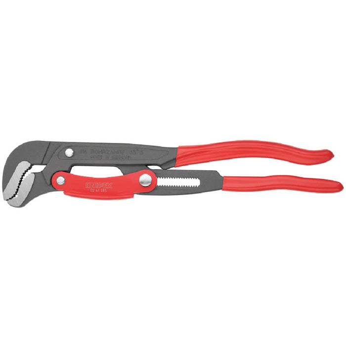 Knipex 83 61 015 Pipe Wrench S-Type with Rapid Adjust 1, 1.76 lbs