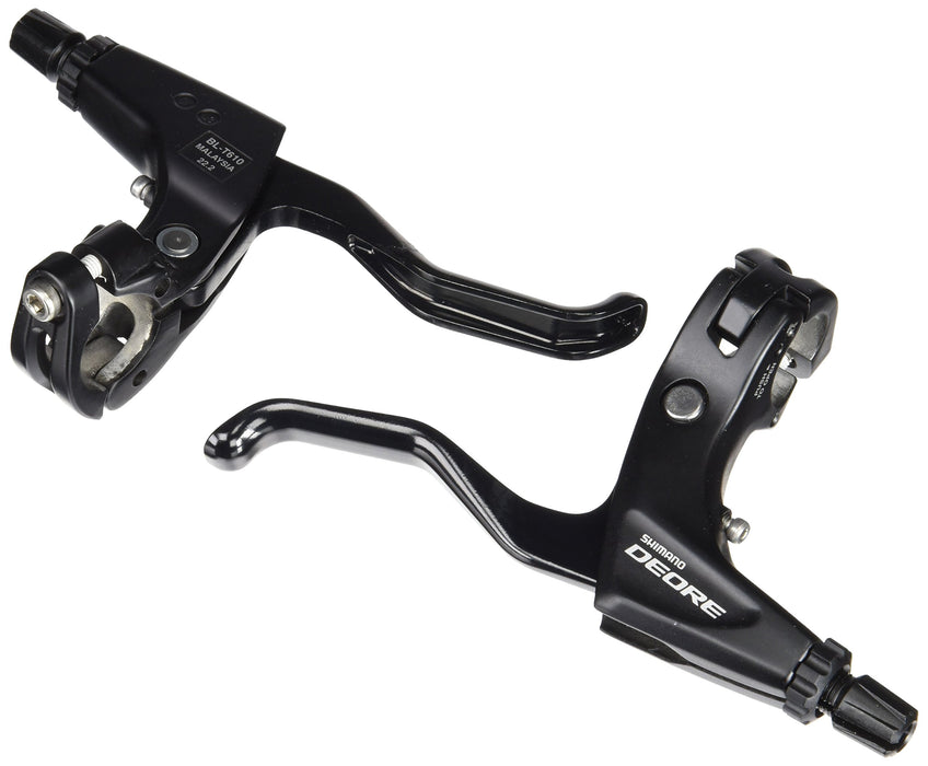 SHIMANO Deore BL-T610 Pair of V-Brake Levers - Black