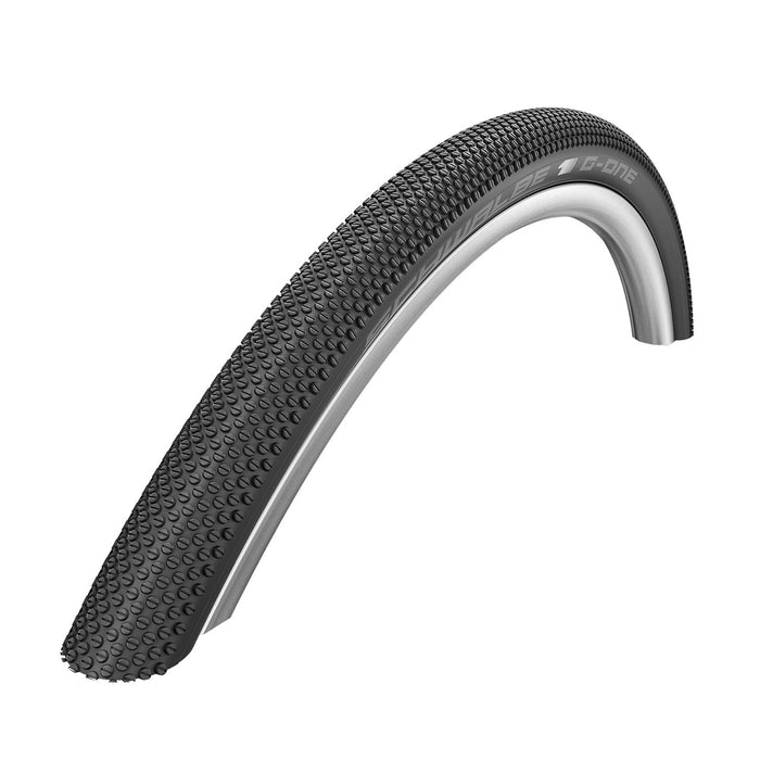Schwalbe G-One Allround Folding OneStar Tubeless Ready MicroSkin 127TPI 45-70PSI Tire, Black, 700" x 20/35"
