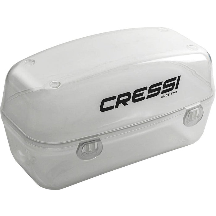 Cressi Protective Box for Masks, Clear, Large
