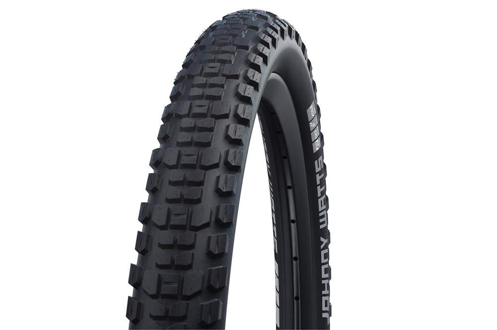 Schwalbe - Johnny Watts All Terrian and Off Road Folding Clincher Bike Tire | 27.5 x 2.8 | Performance Line, RaceGuard, Addix, Double Defense | Black