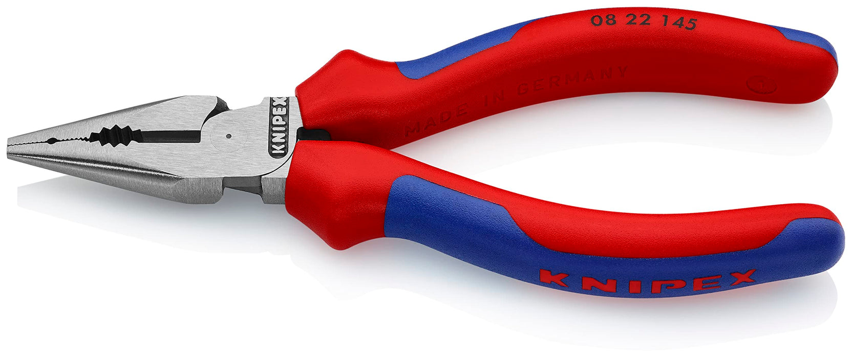 Knipex 08 22 145 Needle-Nose Combination Pliers 5,71" with soft handle