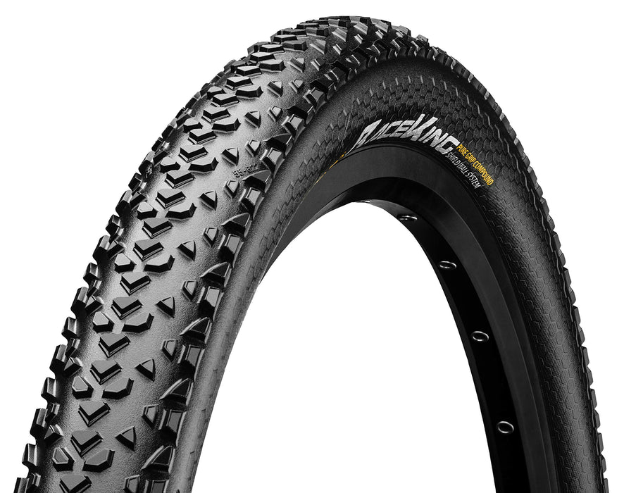 Continental Race King ShieldWall Mountain Bike Tire - 29 x 2.2 Folding MTB Tire Black
