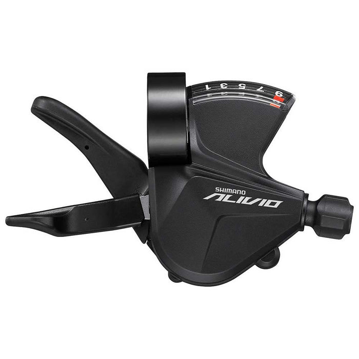 SHIMANO Alivio SL-M3100 Alivio Shift Lever, 9-Speed, Band on, Right Hand,Black