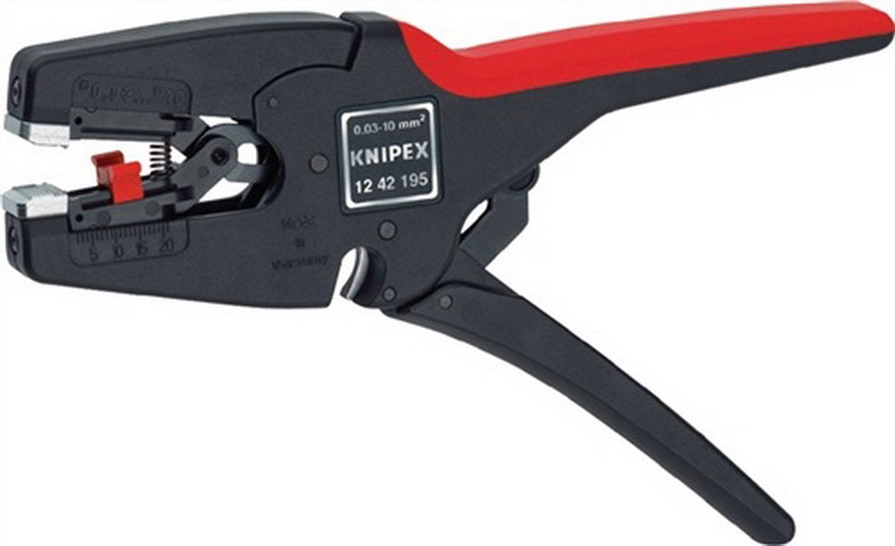Knipex 12 42 195 Automatic Insulation Stripper "MultiStrip 10"