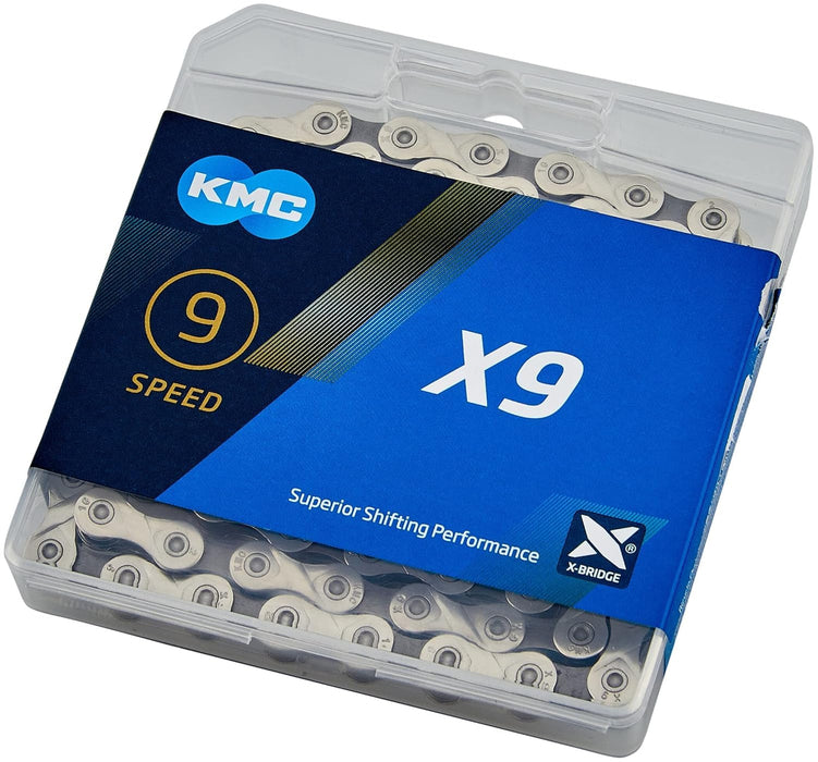 KMC BX09NG122 X9 Silver-Grey x 122L-Box