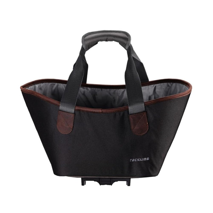 Racktime Tubus Carrier Systems GmbH Unisex - Adult Agnetha 2.0 Bag, Black, One Size