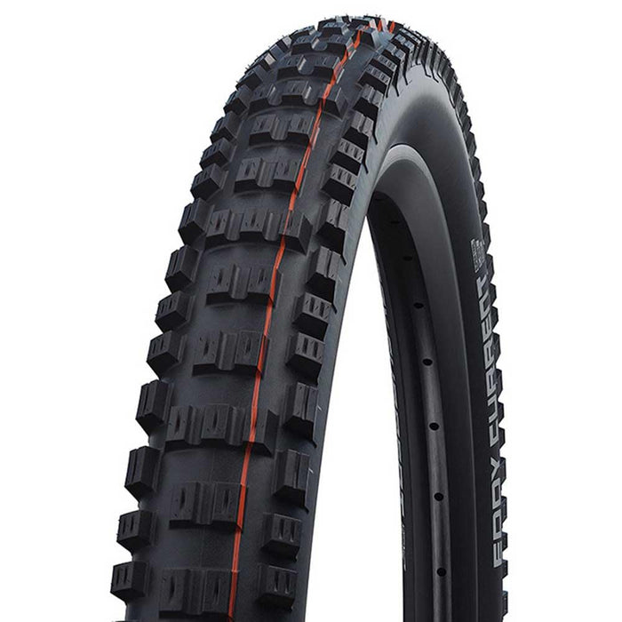 SCHWALBE - Eddy Current E-MTB/MTB and Enduro Tubeless Folding Front Bike Tire | 29 x 2.4 | Evolution, Super Gravity, Addix Soft | Black