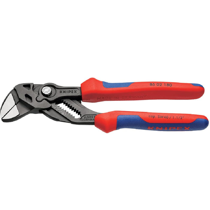 Knipex 86 02 180 Pliers Wrench pliers and a wrench in a single tool
