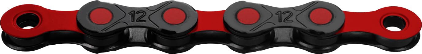 KMC BD12BR26W DLC12 Black-Red x 126L-Box Waxed