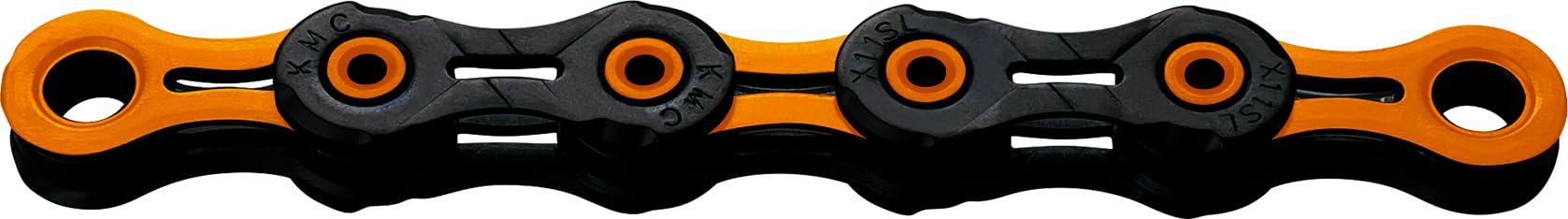 KMC BD11BO118W DLC 11 Black-Orange x 118L-Box Waxed