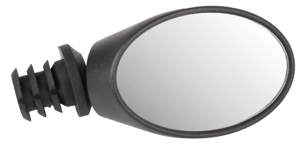 M-Wave Spy Oval Bicycle Mirror, Black, 75 x 50 mm