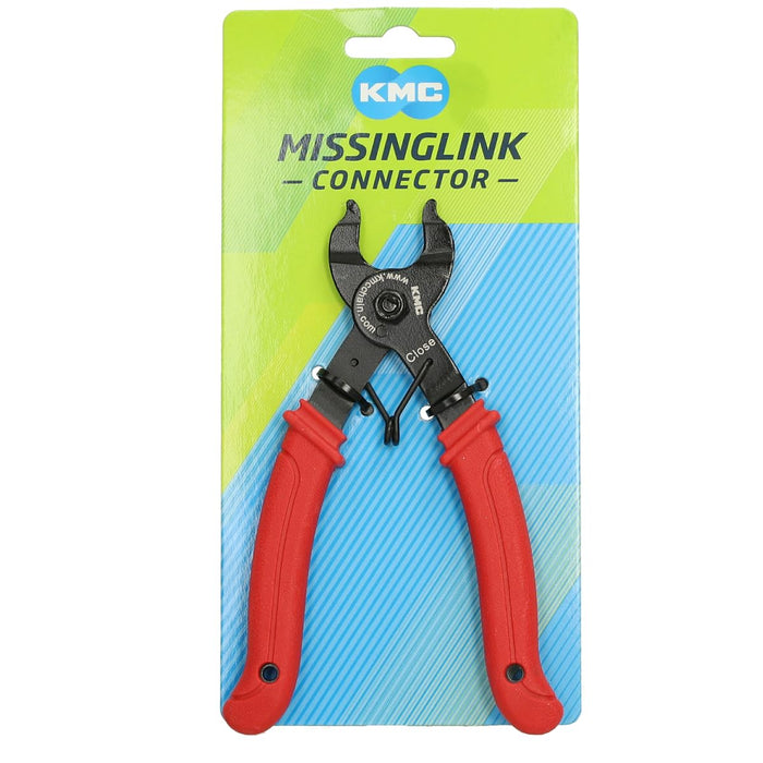 KMC Unisex's Missing Link Connector Chain Pliers, Red, Universal