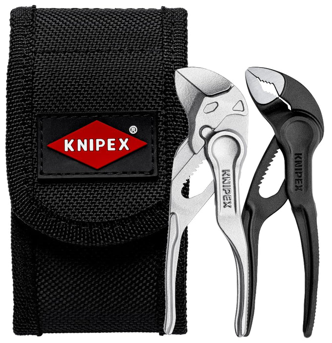 Knipex 00 20 72 V04 XS Pliers Set XS in belt tool pouch