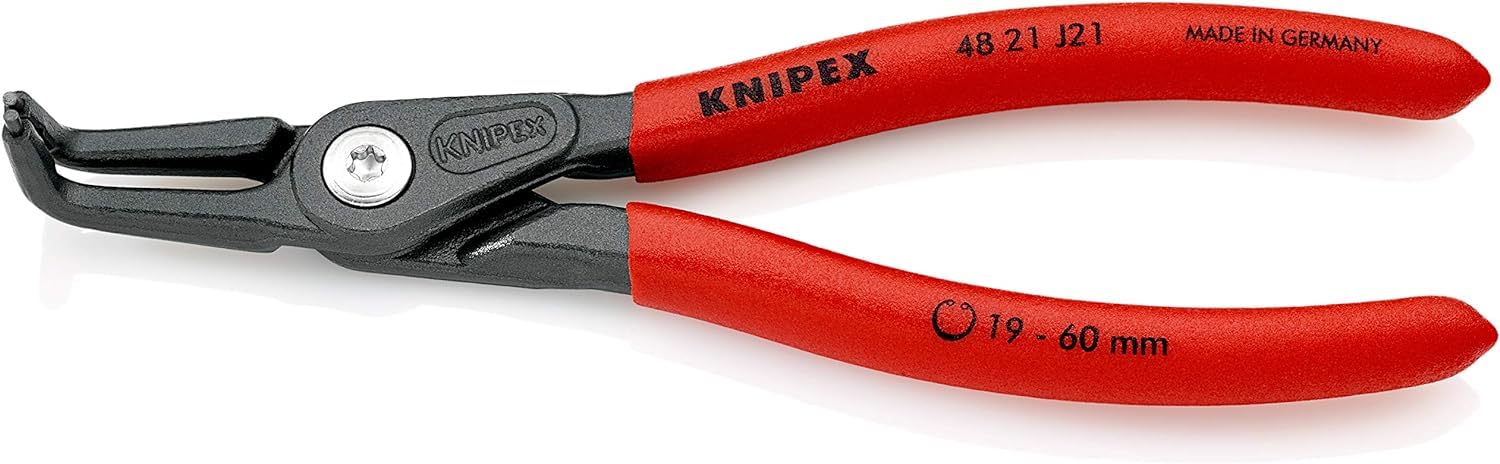 Knipex 48 21 J21 Precision Circlip Pliers 19-60mm 90° angled