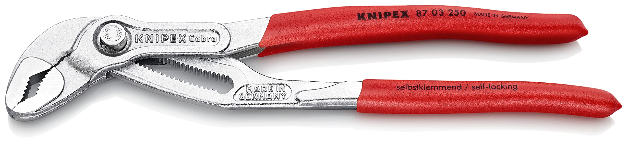 Knipex 87 03 250 Water Pump Pliers "Cobra" 9,84" chrome plated