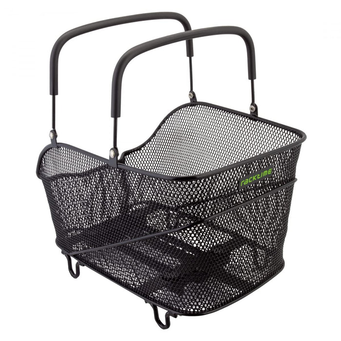 Racktime Unisex – Adult's Baskit Trunk Bicycle Basket, Black, 1 Size