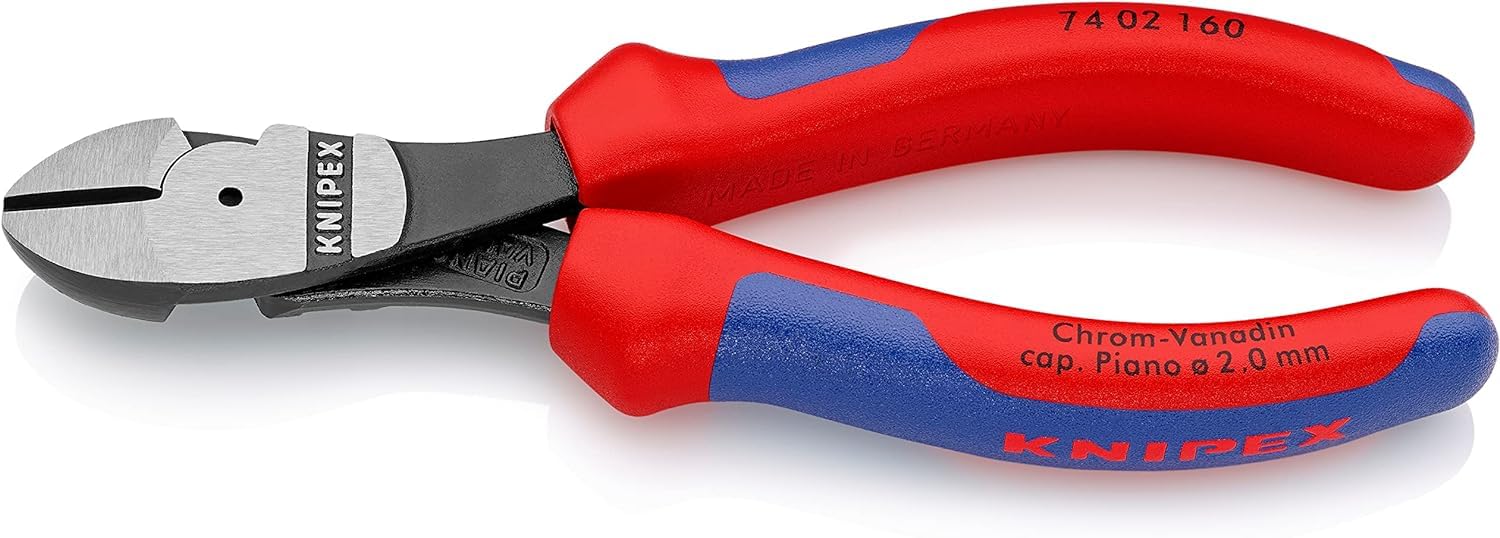 Knipex 74 02 160 SB High Leverage Diagonal Cutters 6,3" with soft handle