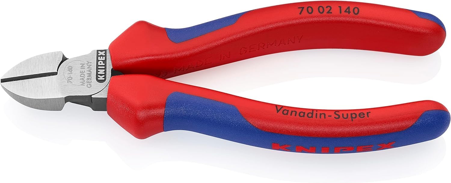 Knipex 70 02 140 SB Diagonal Cutter 5,51" with soft handle
