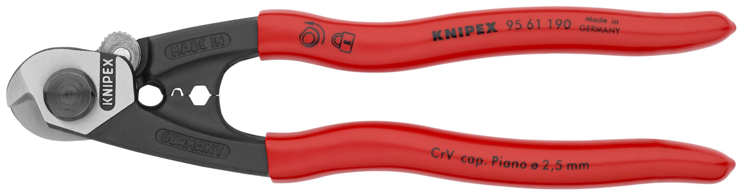 Knipex 95 61 190 US Wire Rope Cutters