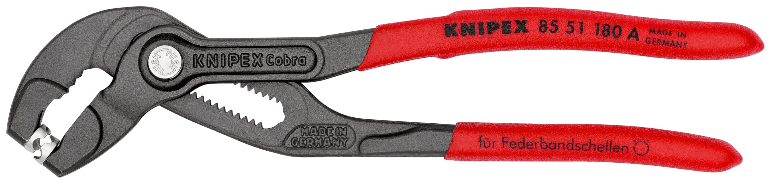Knipex 85 51 180 A SB Spring Hose Clamp Pliers 7, 09"