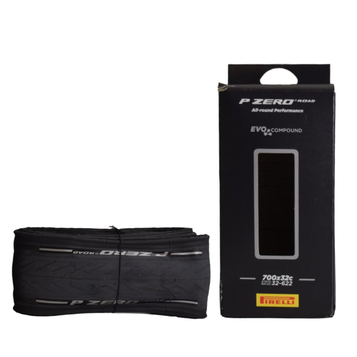 Pirelli P Zero Road 32-622 (700 x 32c) Bicycle Tires (Single) - Tube-Type Clincher Tire EVO Compound, TechBELT Carcass, Lightweight Design (1 Tire)