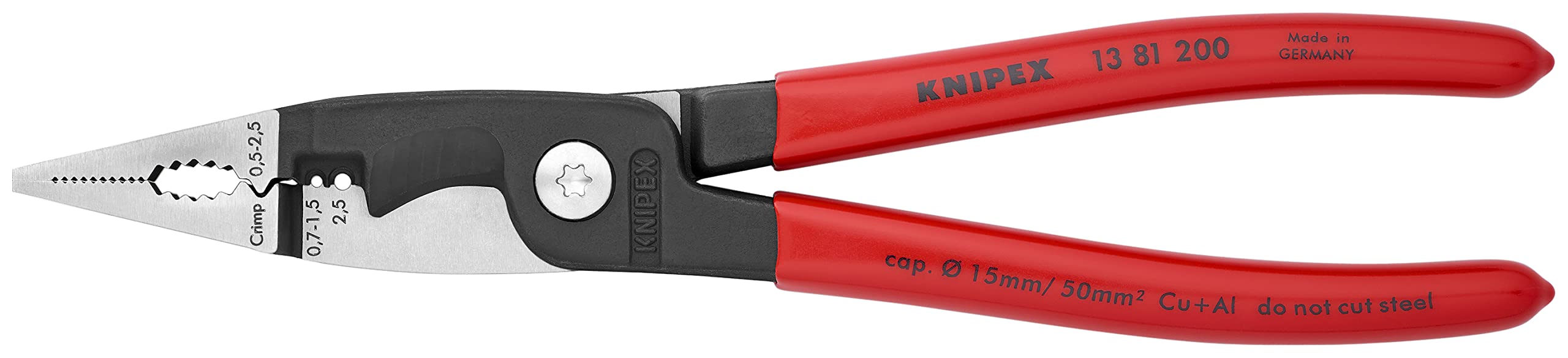 Knipex 13 81 200 Pliers for Electrical Installation