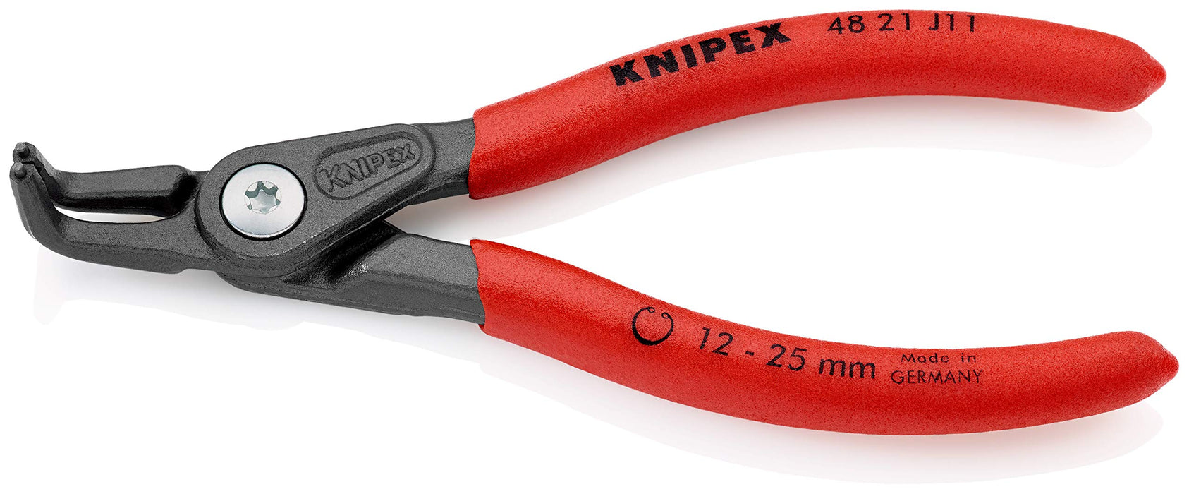 Knipex 48 21 J11 SB Precision Circlip Pliers 12-25mm 90° Angled