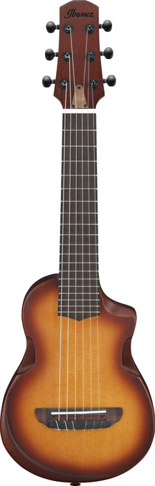 IBANEZ AU Piccolo Guitar 6-String - Open Pore Light Brown Sunburst