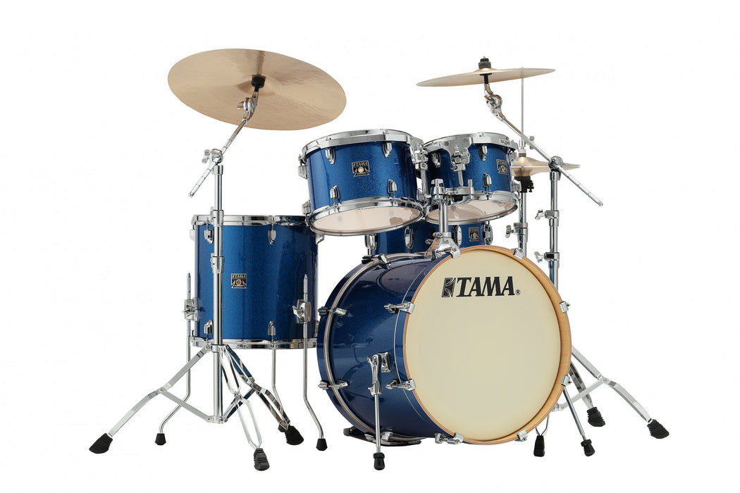 TAMA Superstar Classic Drum Set 5 pcs - Indigo Sparkle/Chrome HW + SM5W Hardware Kit