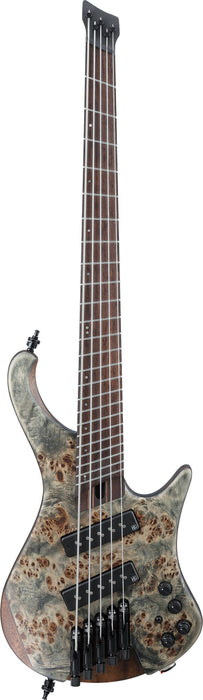 IBANEZ Bass Workshop EHB Electric Bass 5-String Multi Scale - Black Ice Flat + Gig Bag