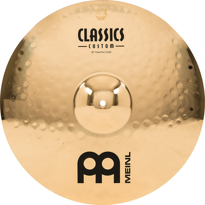 MEINL Cymbals Classics Custom Brilliant Powerful Crash - 18"
