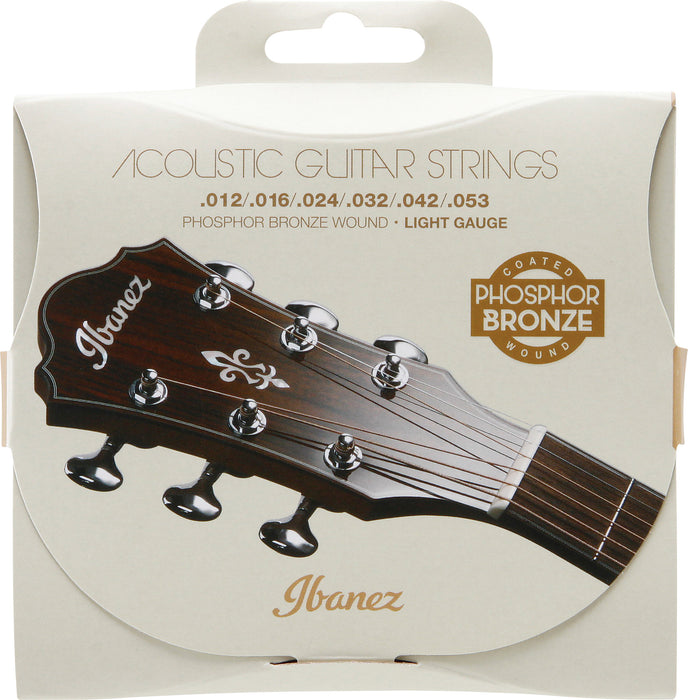 IBANEZ String Set for 6 String Acoustic Guitar - Light