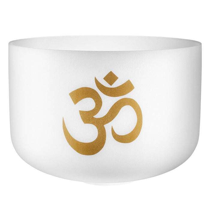 MEINL Sonic Energy 16" Om Crystal Singing Bowl, 136.10 Hz / C#3