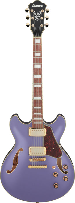 IBANEZ Artcore AS Hollow Body Guitar 6-String - Metallic Purple Flat