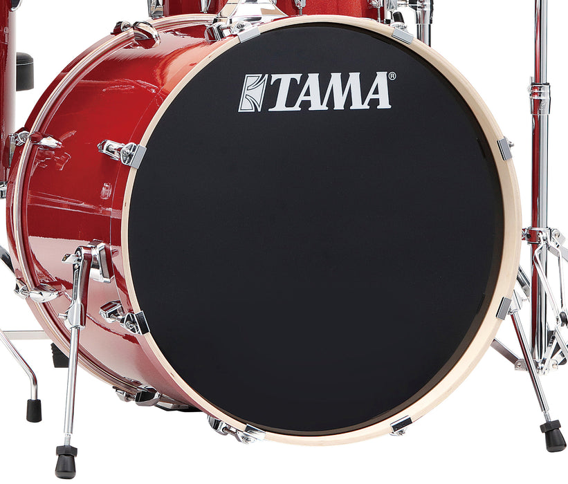 TAMA Imperialstar Bass Drum 18" x 14" - Burnt Red Mist/Chrome HW