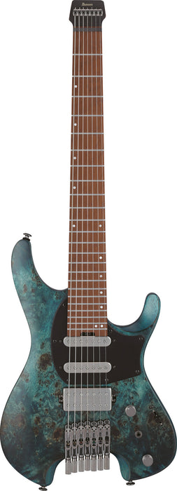 IBANEZ Quest Electric Guitar 7-String - Cosmic Blue Low Gloss + Gig Bag