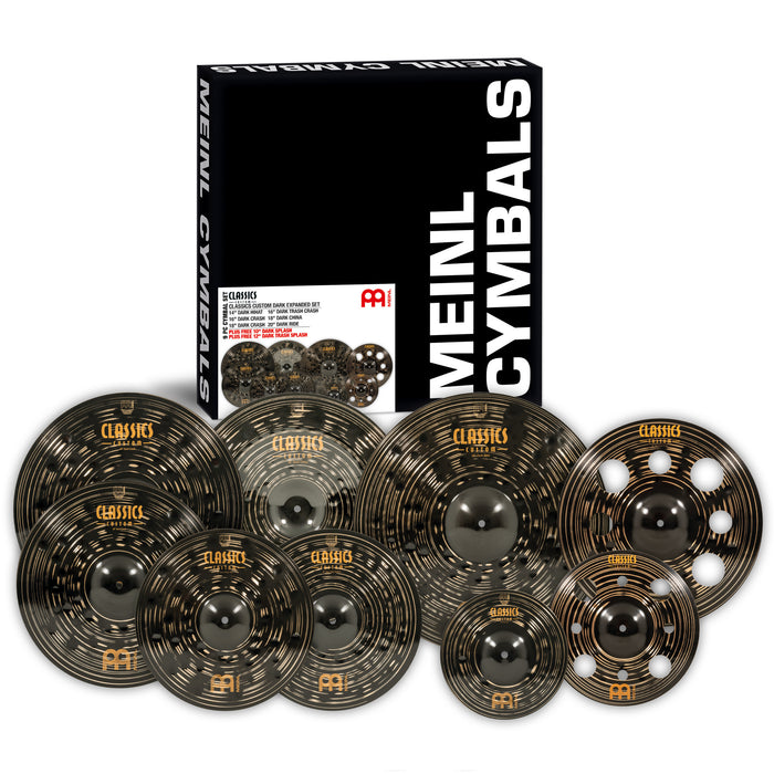 MEINL Cymbals Classics Custom Dark Expanded Set