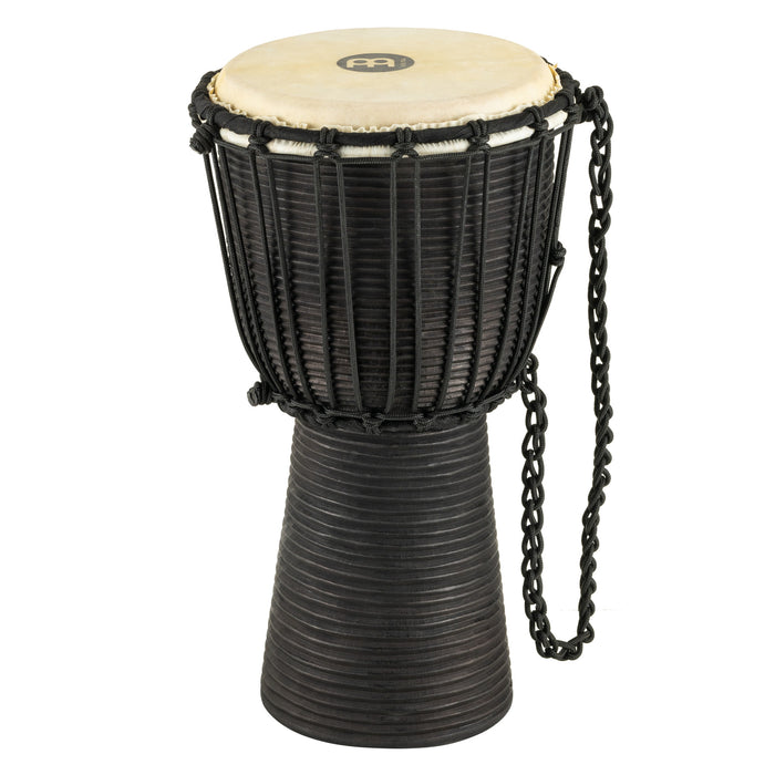 MEINL Percussion Headliner Rope Tuned Black River Series Djembe - 8" Small