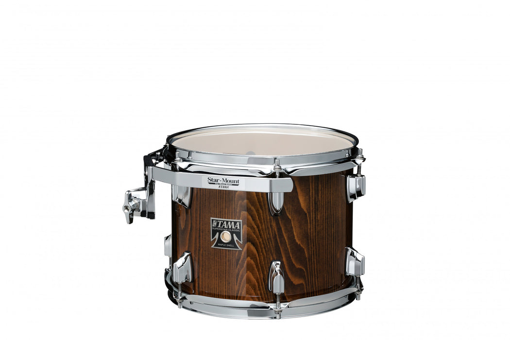 TAMA Superstar Classic Rack Tom 10" x 7" - Gloss Java Lacebark Pine/Chrome HW