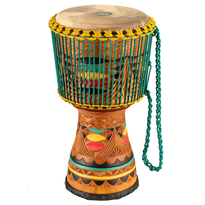 MEINL Percussion Artisan Edition Tongo Carved Djembe - 12”