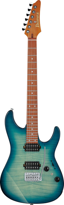IBANEZ AZ Electric Guitar 6-String - Transparent Turquoise Burst
