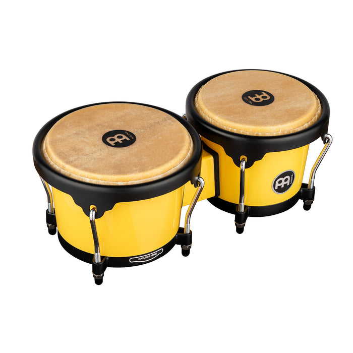 MEINL Percussion Journey Series Bongo 6 1/2" Macho & 7 1/2" Hembra - Illuminating Yellow