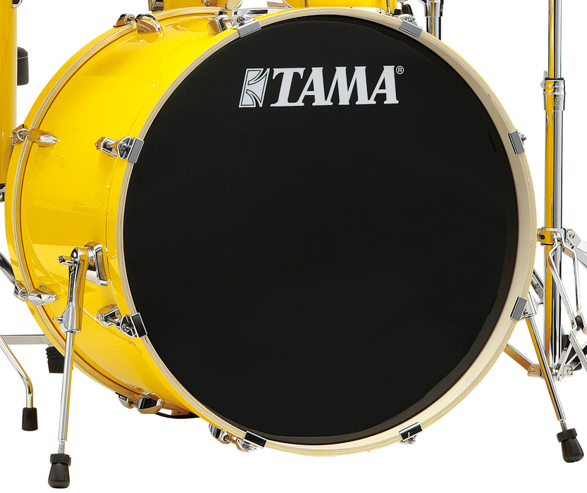 TAMA Imperialstar Bass Drum 22" x 18" - Electric Yellow/Chrome HW
