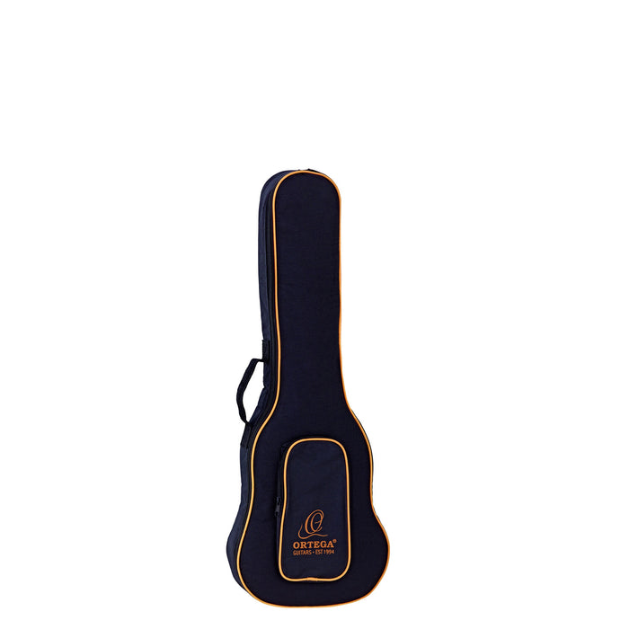 ORTEGA Economy Series Baritone-Ukulele-Bag - Black/Orange