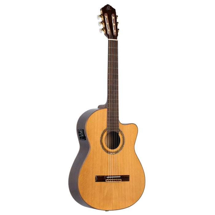 ORTEGA Performer Series 4/4 Classical Guitar 6-String - Natural + Gig Bag