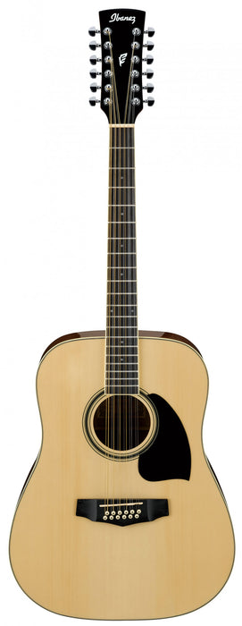 IBANEZ PF Performance Acoustic Guitar 12 String - Natural High Gloss