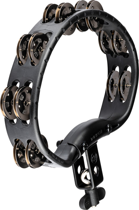 MEINL Percussion Headliner® Series Mountable Molded ABS Tambourine - Black