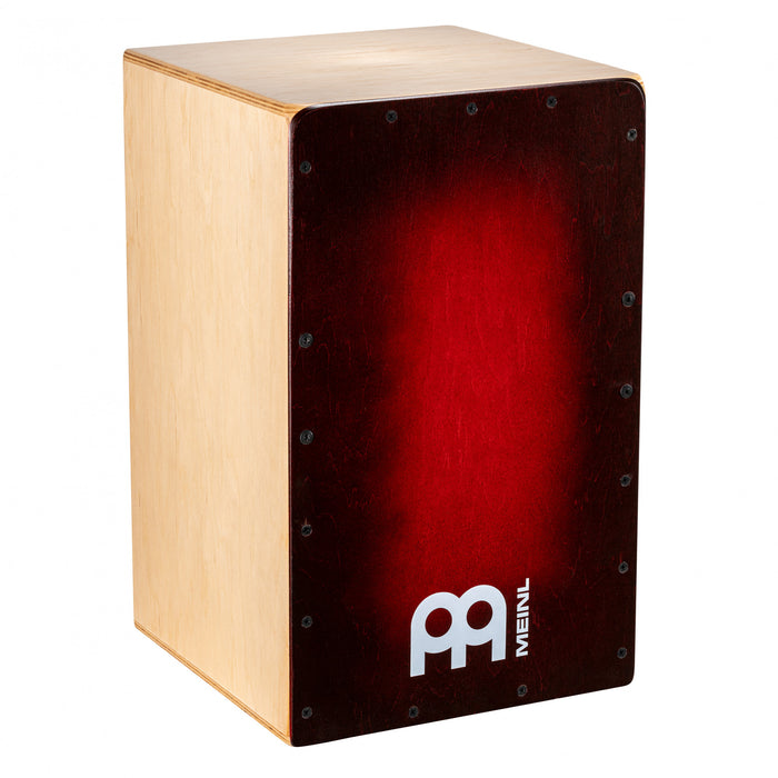 MEINL Percussion Snarecraft Series Snare Cajon 100 Special Edition - Red Burst