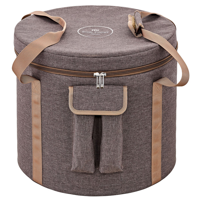Meinl Sonic Energy 14" Crystal Singing Bowl Bag, for 13" & 14" bowls - Brown